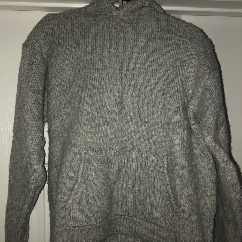 Gray Sweater Hoodie